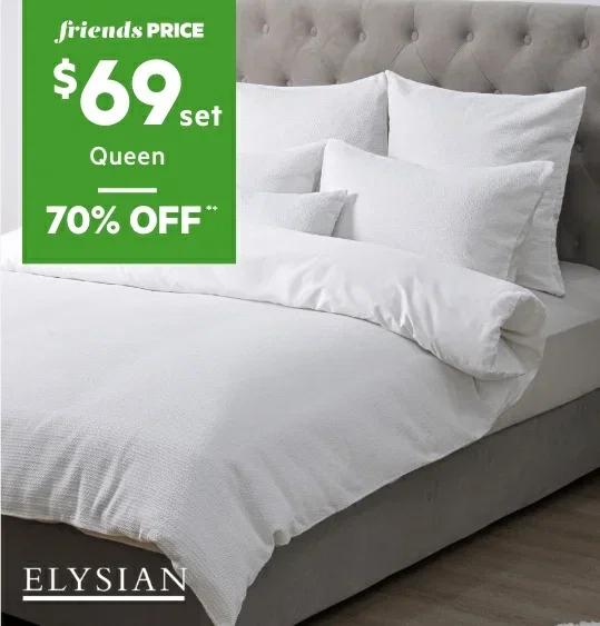 Elysian Capital Jacquard Quilt Cover Set 