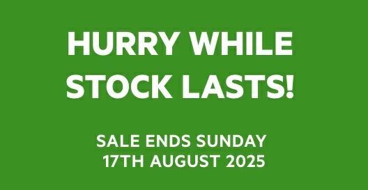 Hurry, While Stock Lasts! 