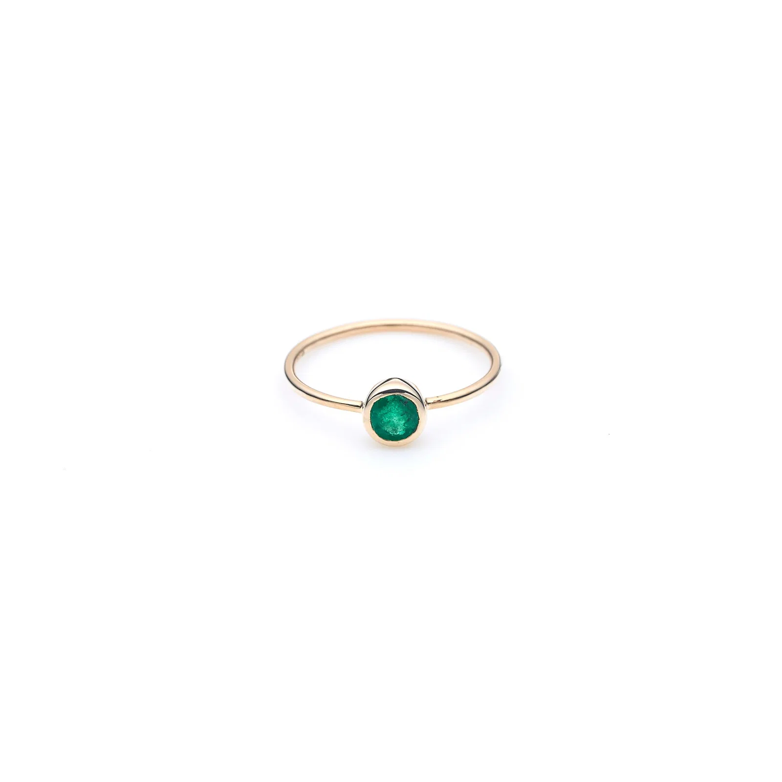 Image of Jupiter's Ring | Emerald and 9K Gold