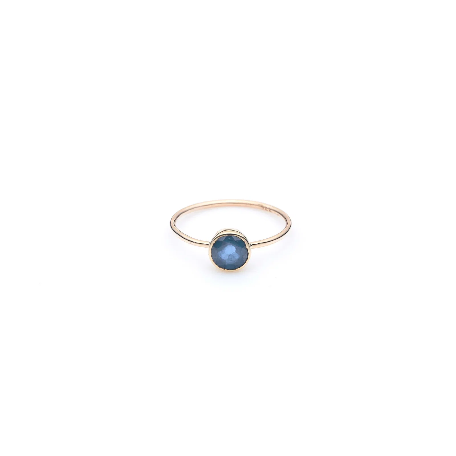 Image of Jupiter's Ring | London Blue Topaz and 9K Gold
