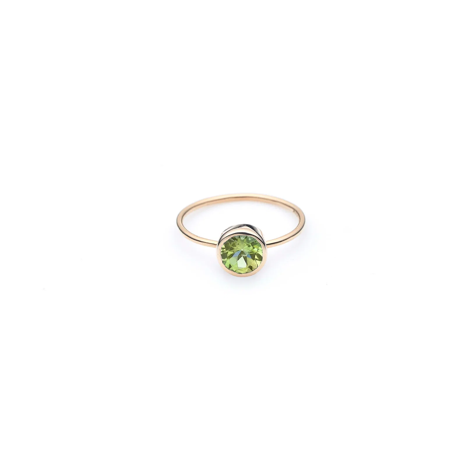 Image of Jupiter's Ring | Peridot and 9K Gold