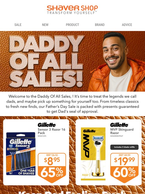 The Daddy Of All Sales Is Here