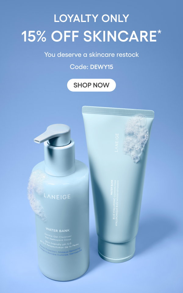 loyalty only, 15% off