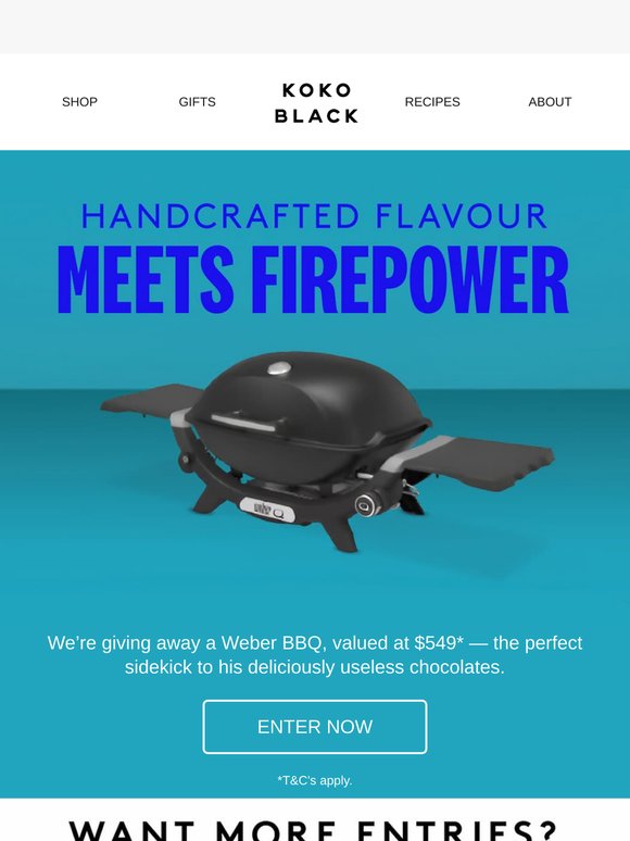 Win Dad a Weber 🔥