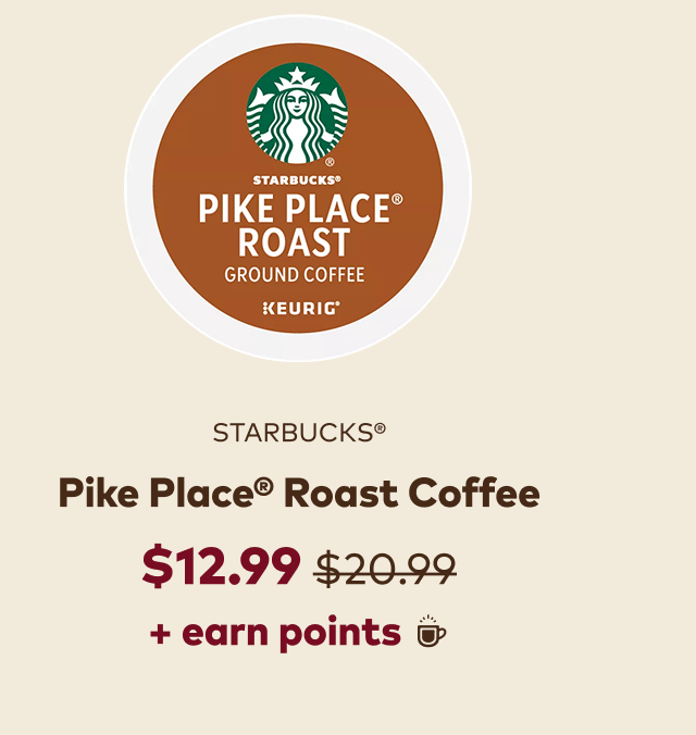 Starbucks® Pike Place® Roast Coffee