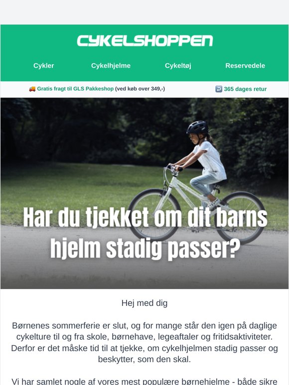 Mange glemmer dette efter ferien...