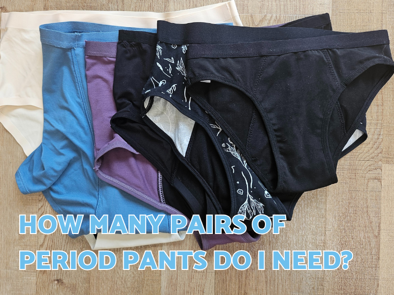 Image of period pants on a wooden table