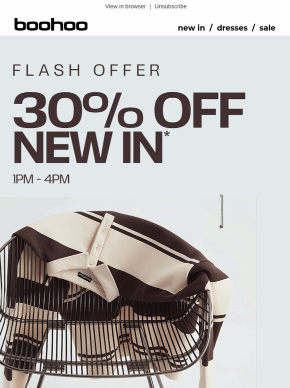 30% off NEW IN 🤍