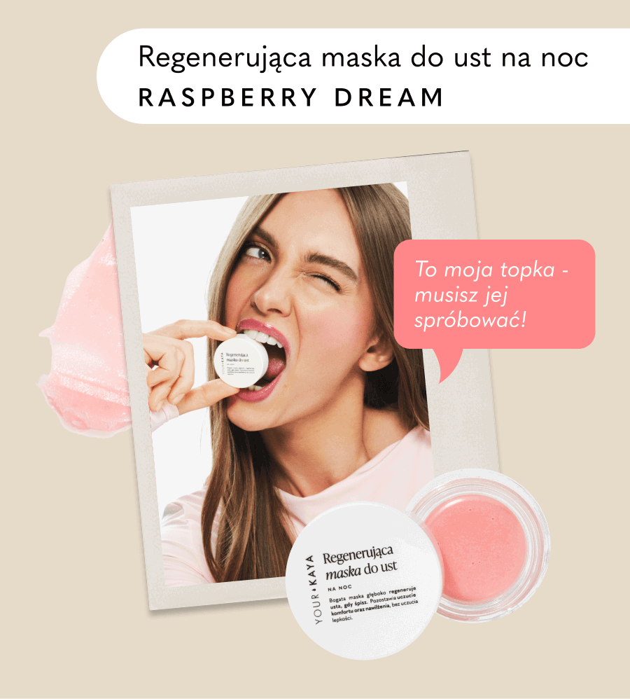 Regenerująca maska do ust