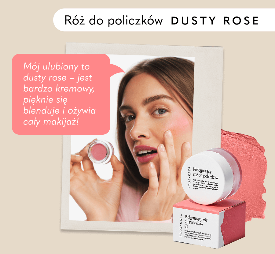 Róż do policzków Dusty Rose