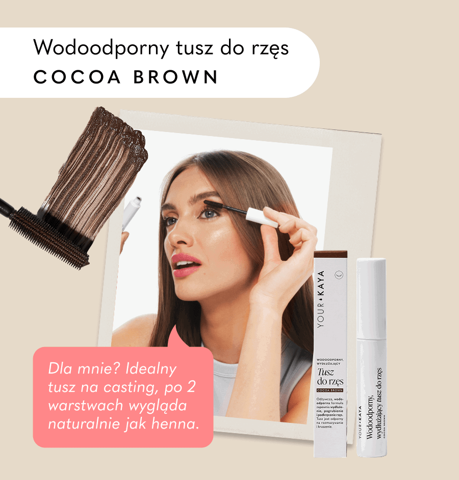 Wodoodporny tusz do rzęs