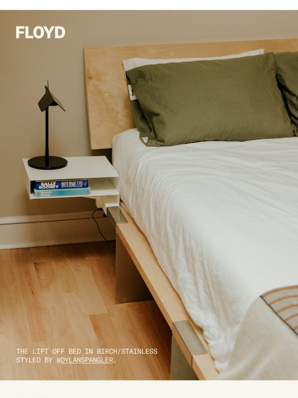 Back in Stock: The Lift Off Bed & Lift Kit