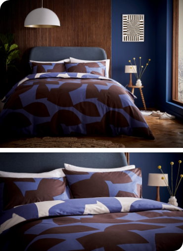 Helena Springfield Loft Living Alva Bedding in Iris