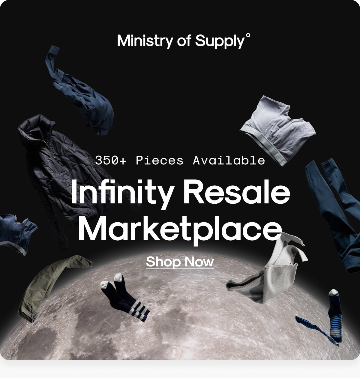 350+ Pieces Available: Infinity Resale Marketplace