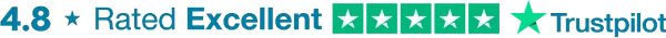 4.8/5 Stars | Rated Excellent on Trustpilot