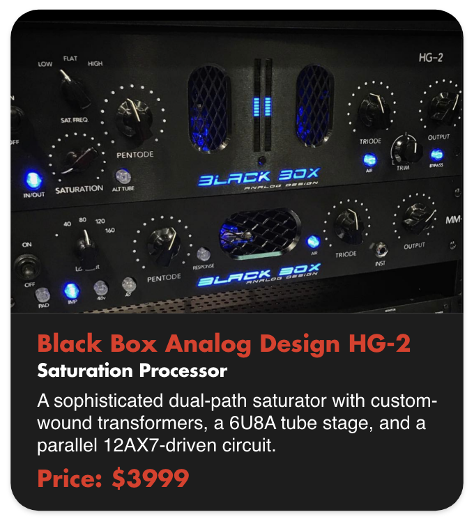 Black Box Analog Design HG-2