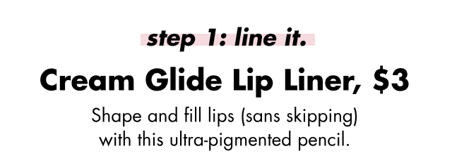 Shape and fill lips