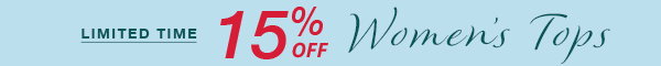 15% Off Promotion