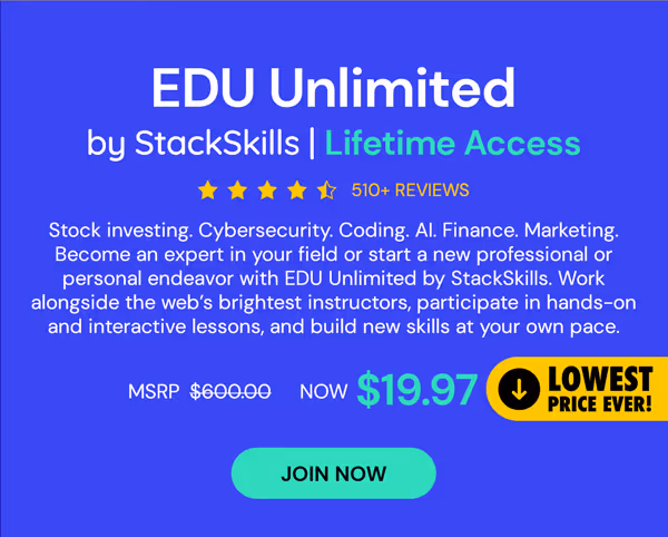 EDU Unlimited by StackSkills: Lifetime Access