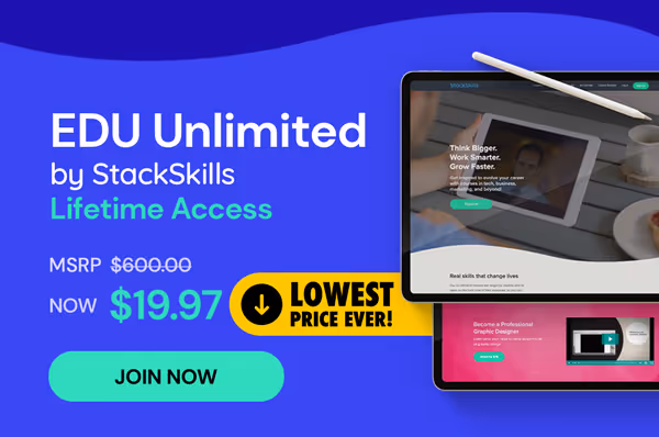 EDU Unlimited by StackSkills: Lifetime Access