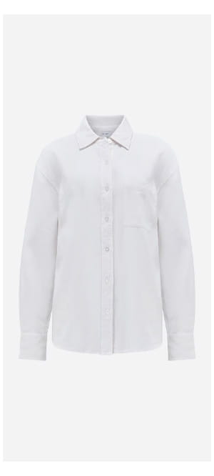 Addison Shirt In White