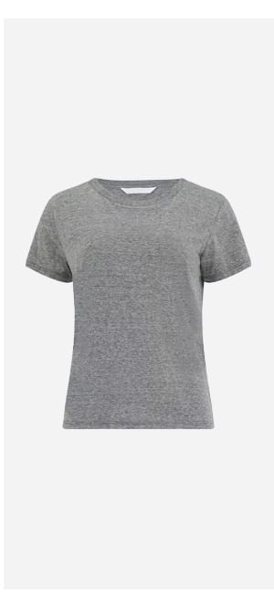 The Lil Goodie Goodie Tee In Heather Grey