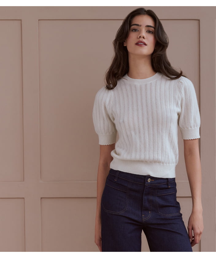 Wide legs always offer a smart, sleek finish.