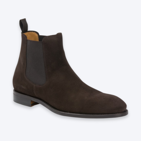 Men's Suede Chelsea Boots
