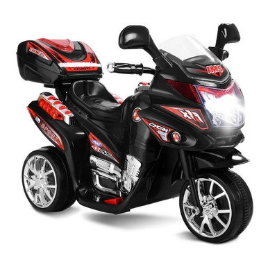 Electric 6V 3 Wheel Kids' Ride-On Motorcycle 