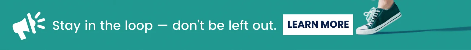 Stay in the loop