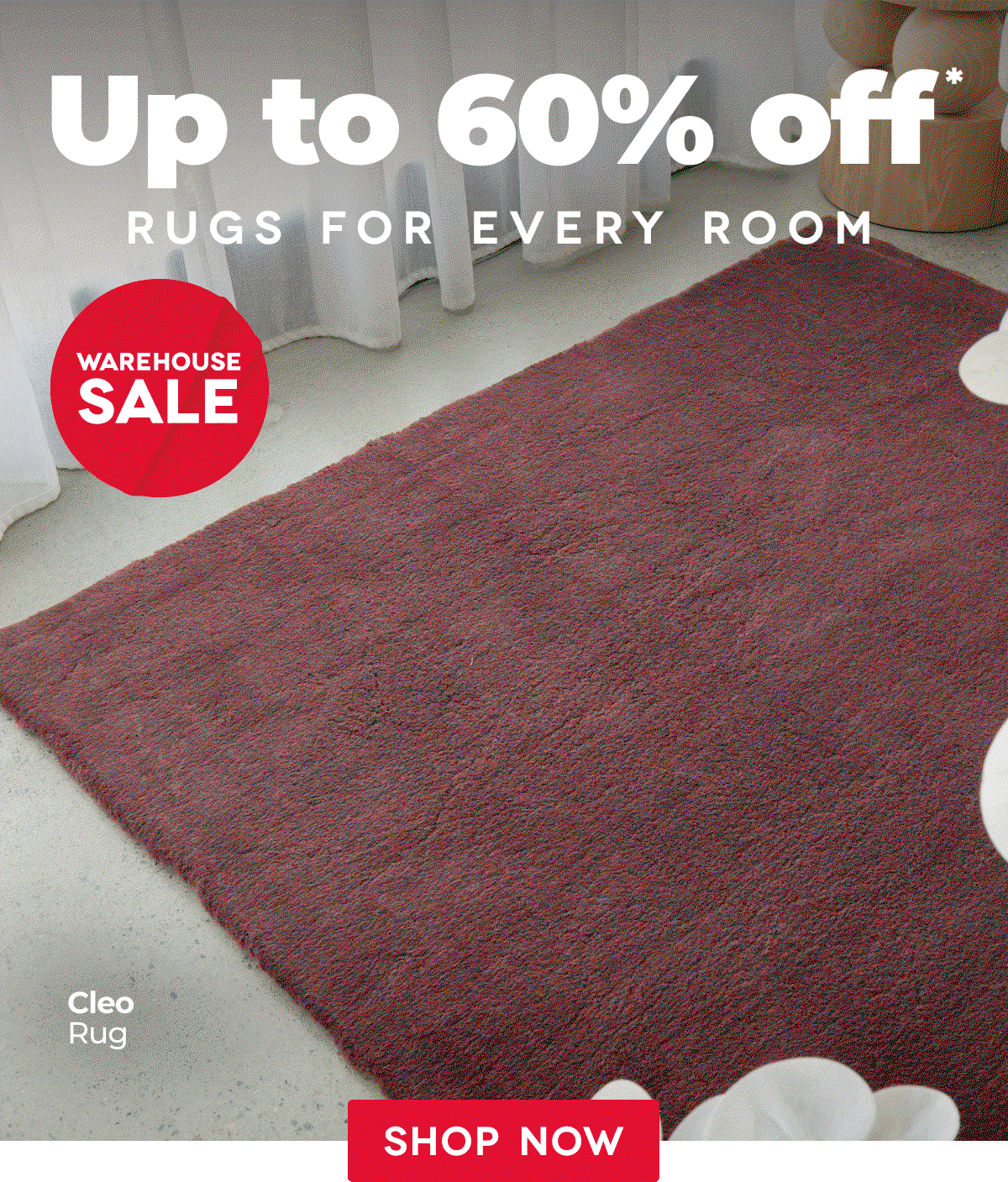 Temple & Webster: Sale rugs for every room! | Milled