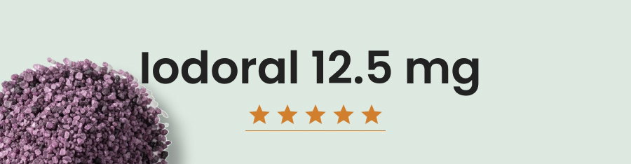 Iodoral 12.5 mg: 538 reviews. 4.9 stars.