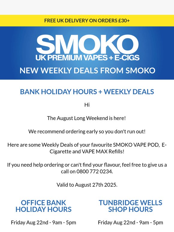 Smoko: E-Cig or VAPE? Lets take a look | Milled