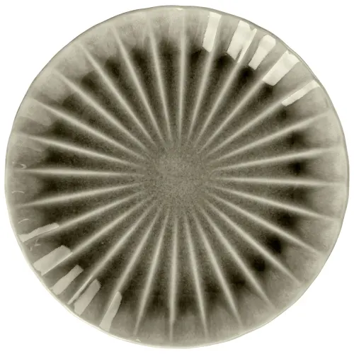 Teller flach Flora