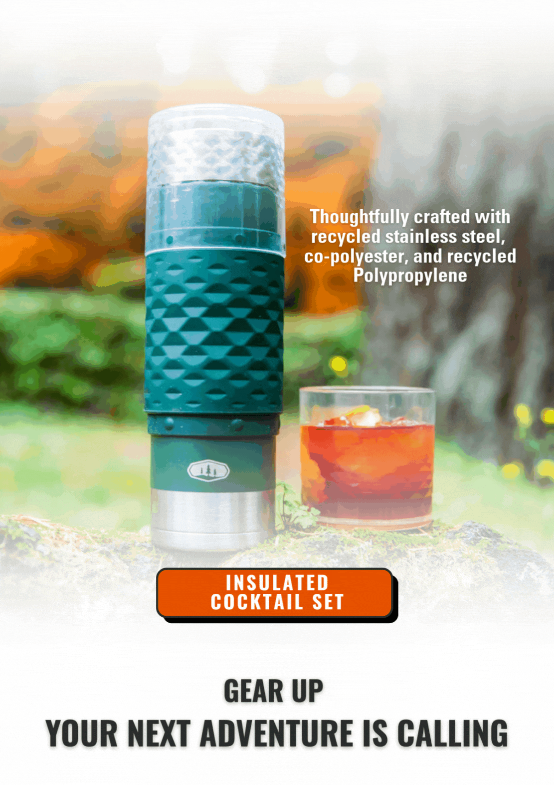 GSI Outdoors Insulated Cocktail Set