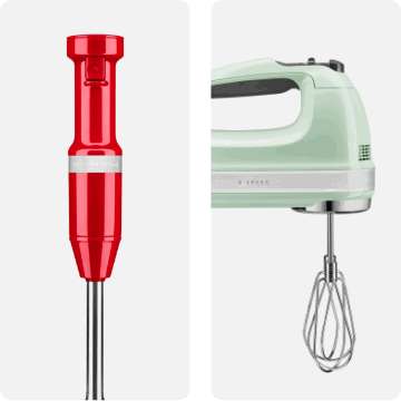 Hand mixer and hand blender