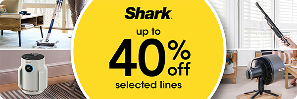 Shark - up to 40% off selected lines