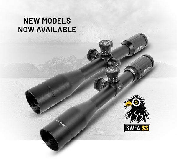 SWFA: SWFA SS - GEN II Rifle Scopes - NEW models NOW available! | Milled