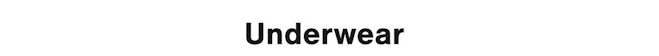 Shop Underwear