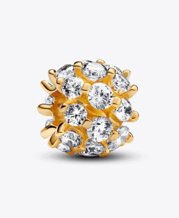 Sparkling Round Charm