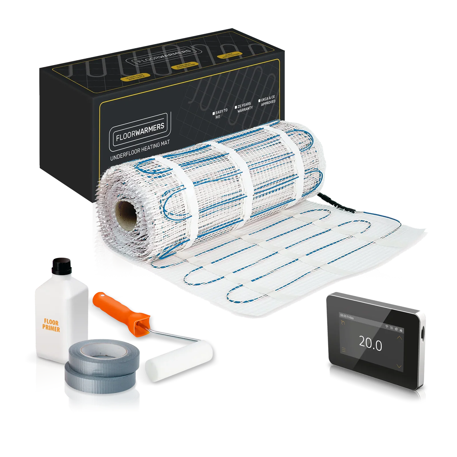 Image of Floorwarmers Electric Underfloor Heating Mat Kit