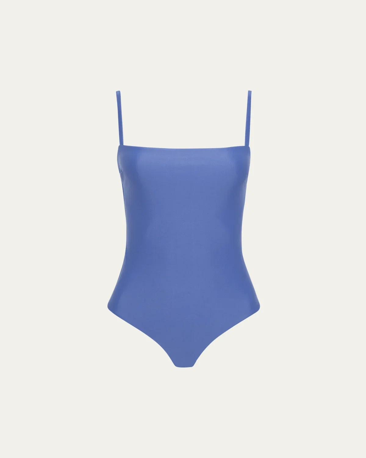 Petite Square Maillot Swimsuit 