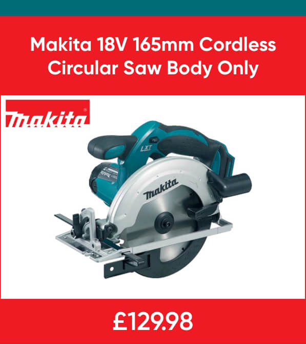 Makita 18V 165mm Cordless Circular Saw Body Only
