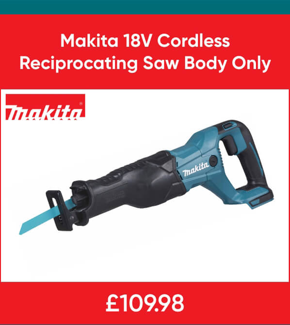 Makita 18V Cordless Reciprocating Saw Body Only