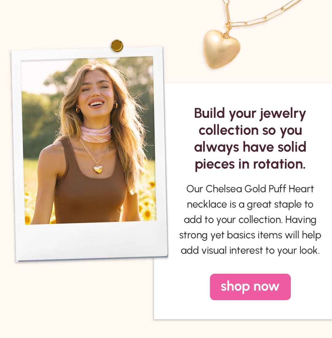 Build your jewelry collection so you always have solid pieces in rotation.