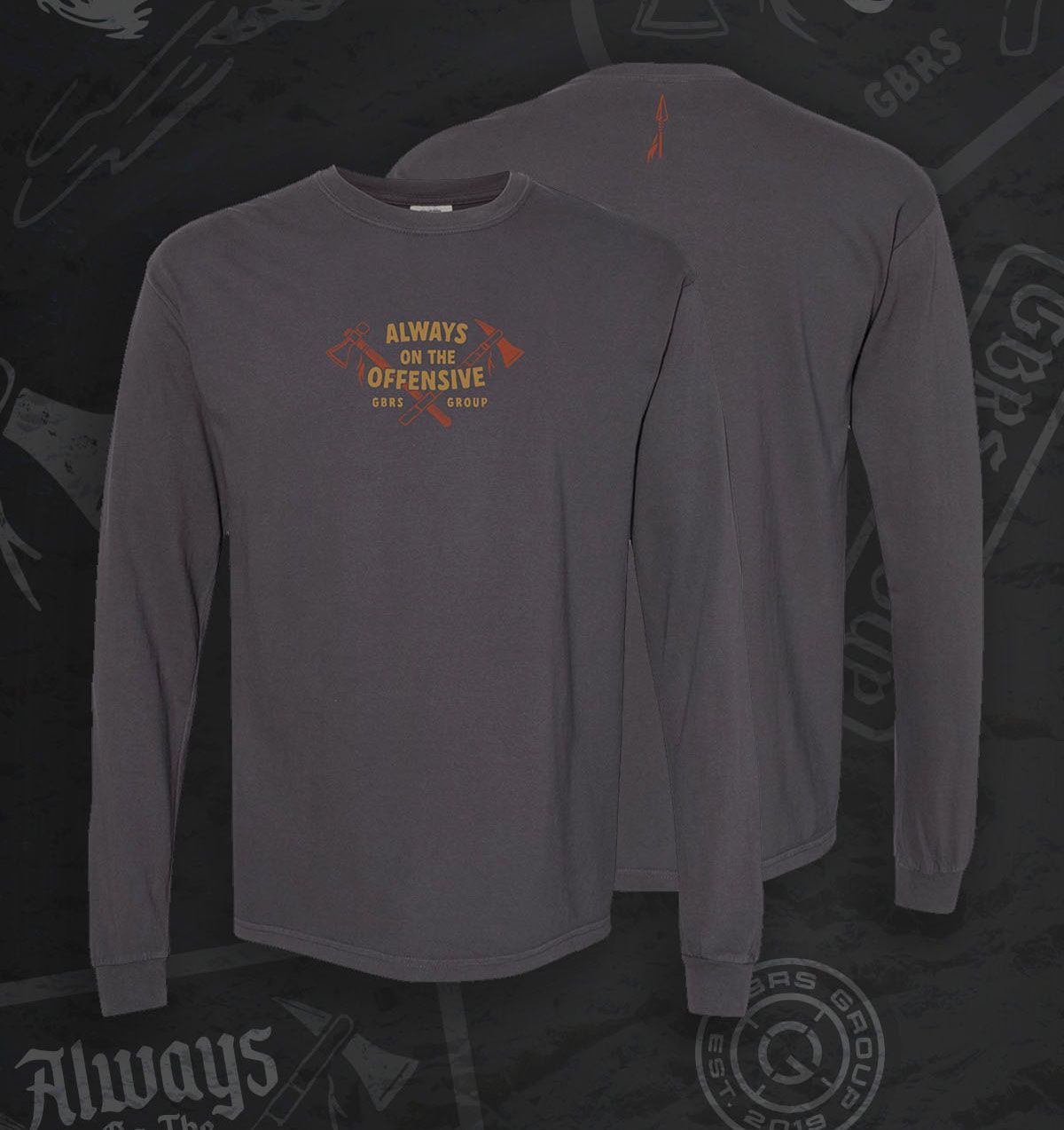 GBRS Group Axes Long Sleeve Shirt