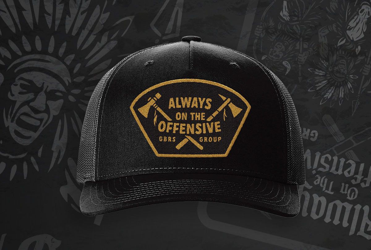 GBRS Group Axes Trucker Hat
