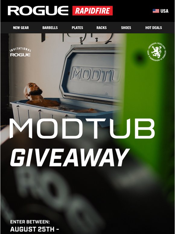 Rogue Cold Rogue Fitness: Modtub Giveaway - The Official Cold Water Therapy ...