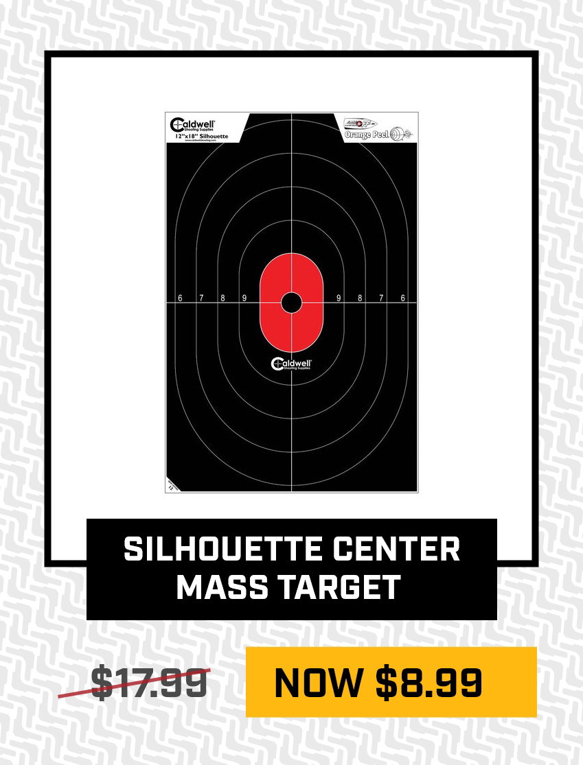Silhouette center mass targets $8.99