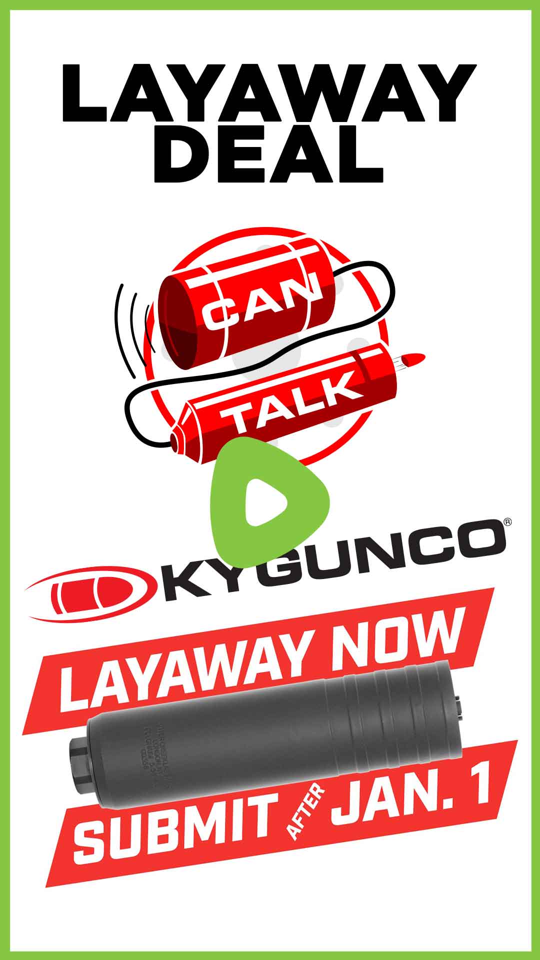 Suppressor Layaway Deals at KYGUNCO!